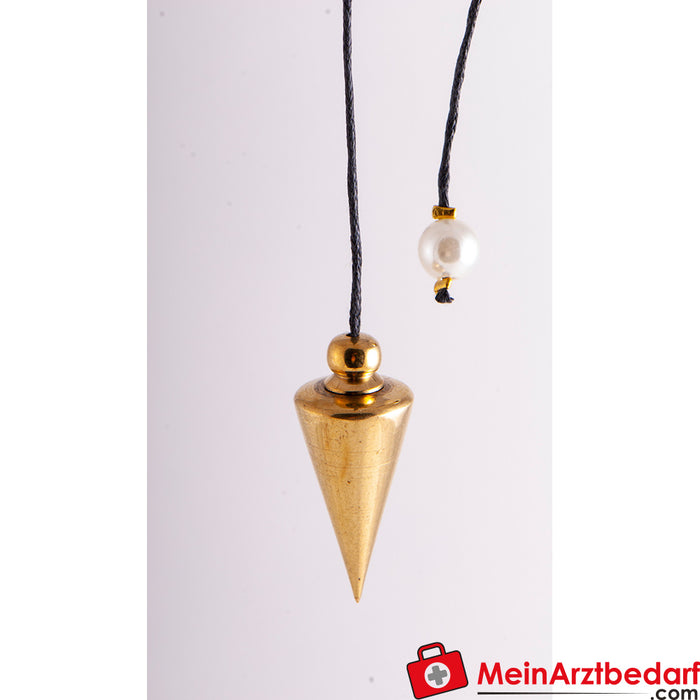 Berk screw pendulum, polished brass