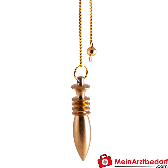 Berk Karnak pendulum, gold-plated brass