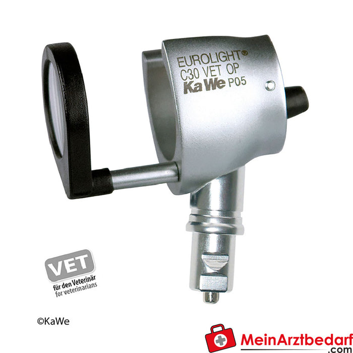 KaWe EUROLIGHT VET C30 OP, 2,5 V, cabezal de otoscopio