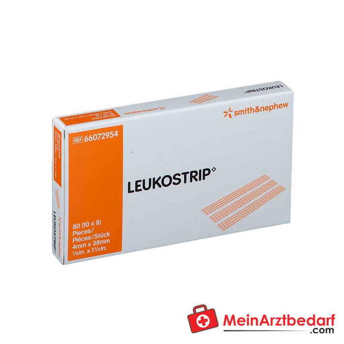 Leukostrip wondsluitstrips, 50 stuks.