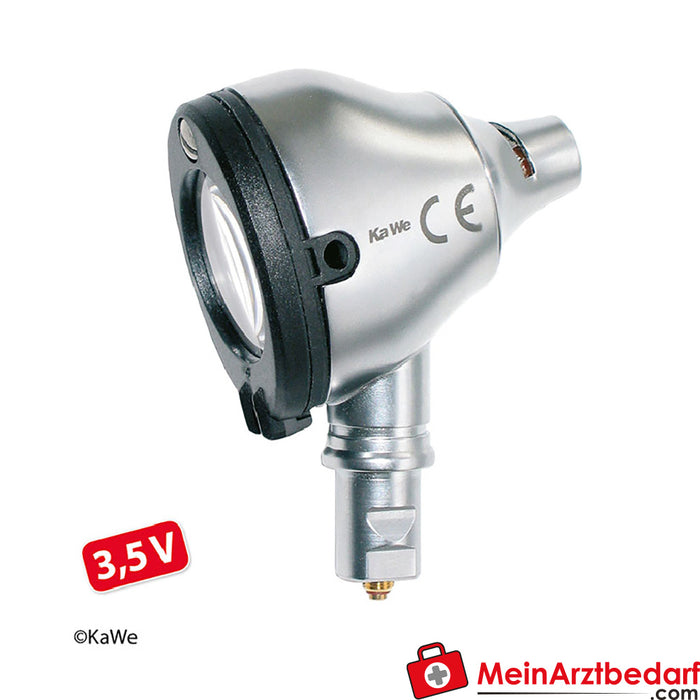 KaWe EUROLIGHT F.O.30, 3,5 V, cabeça de otoscópio