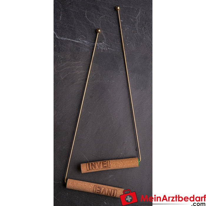 Berk dowsing rod with cork handle