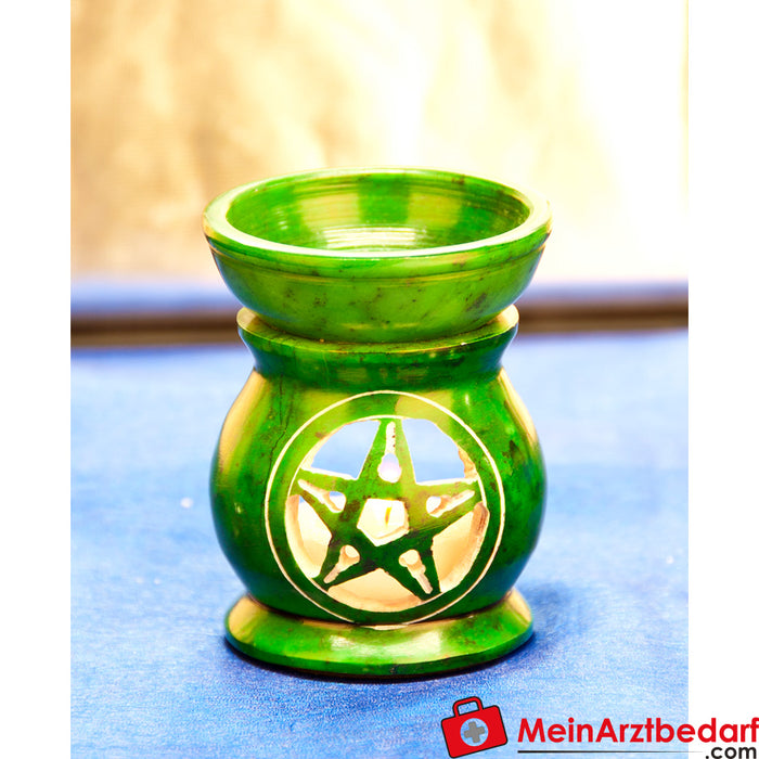 Lámpara de aroma Berk pentagrama, verde