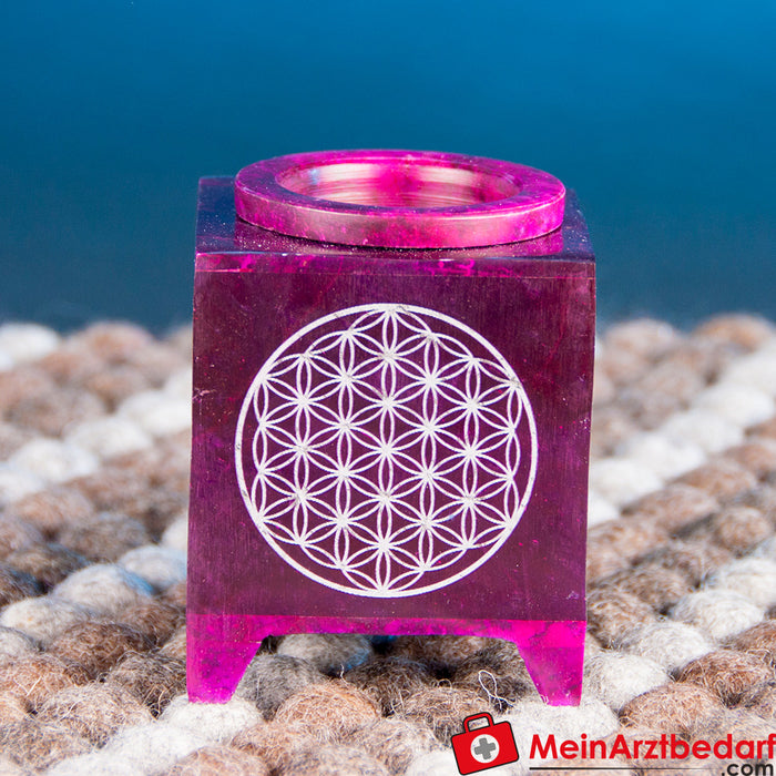 Berk Aroma Lamp - Flower of Life Soapstone