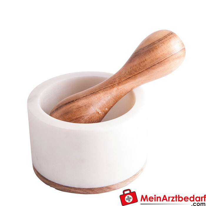 Berk marble mortar with wooden pestle