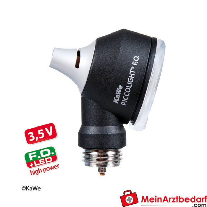 KaWe PICCOLIGHT F.O. LED, 3,5 V, notte, alta potenza, testa dell'otoscopio