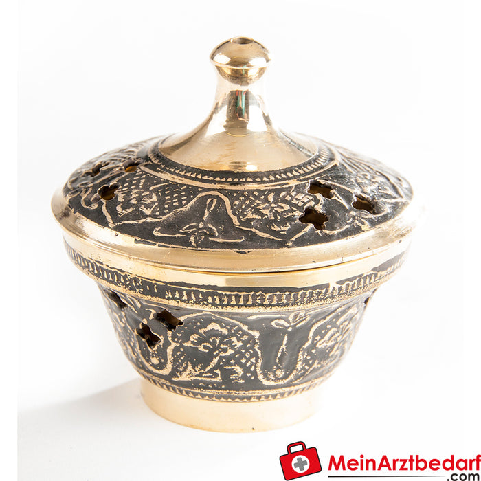 Berk Dölma - Brass incense bowl