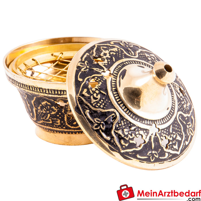 Berk Dölma - Brass incense bowl