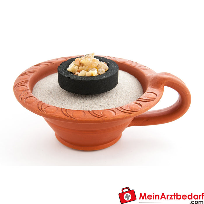 Berk Makal red - clay incense burner