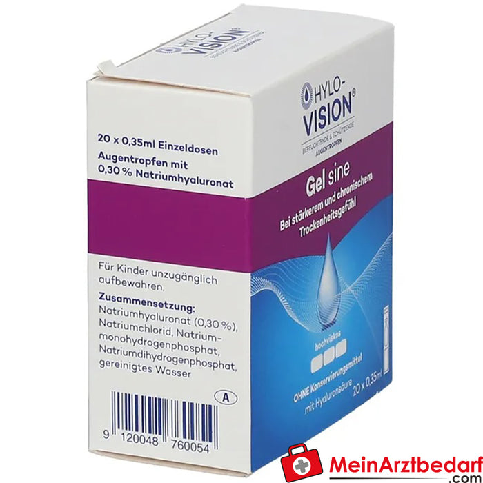 HYLO-VISION® Żel sine, 7ml