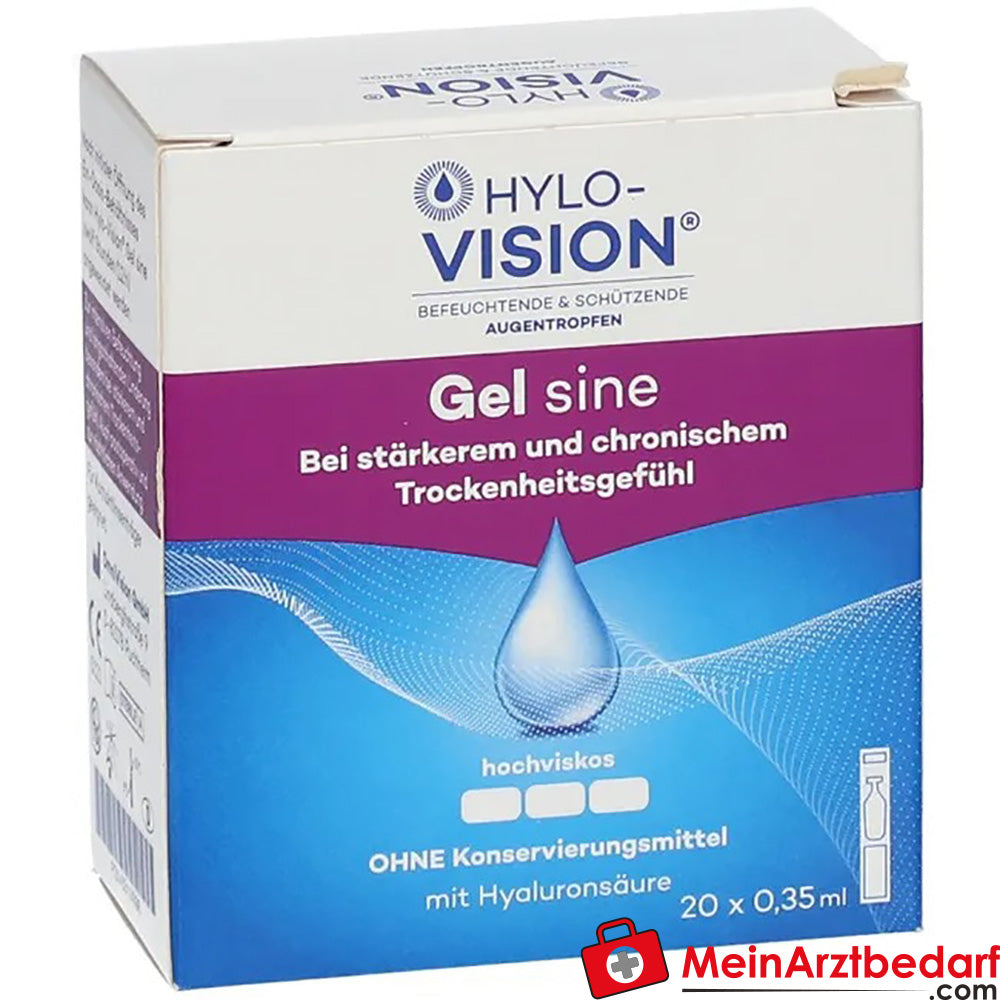 HYLO-VISION® Gel sine, 7ml.