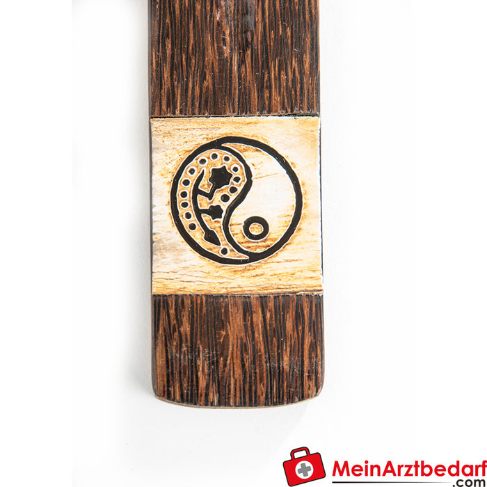 Berk Yin Yang - Supporto in legno stile Africa