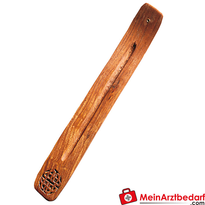 Berk houten houder Keltisch ontwerp