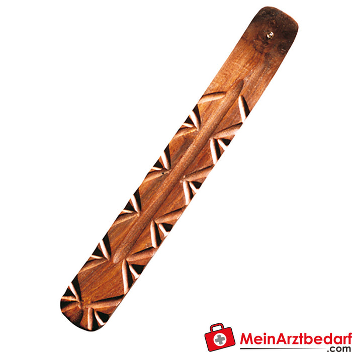 Berk houten houder zigzag