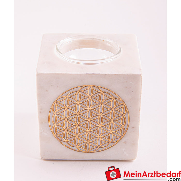 Lampada aromatica Berk "Flower of Life" con setaccio