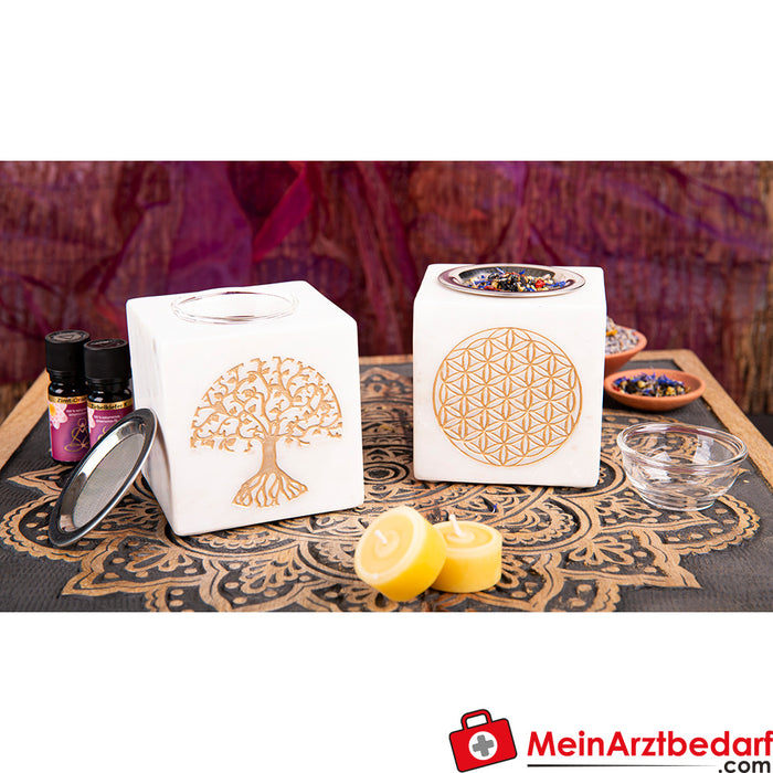 Berk aroma lamp "Flower of Life" with sieve