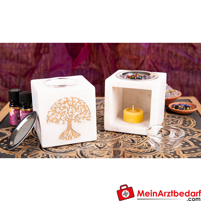 Lámpara de aroma Berk "Árbol de la Vida" con tamiz