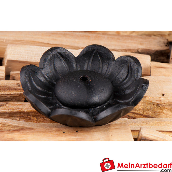 Berk clay lotus holder, black