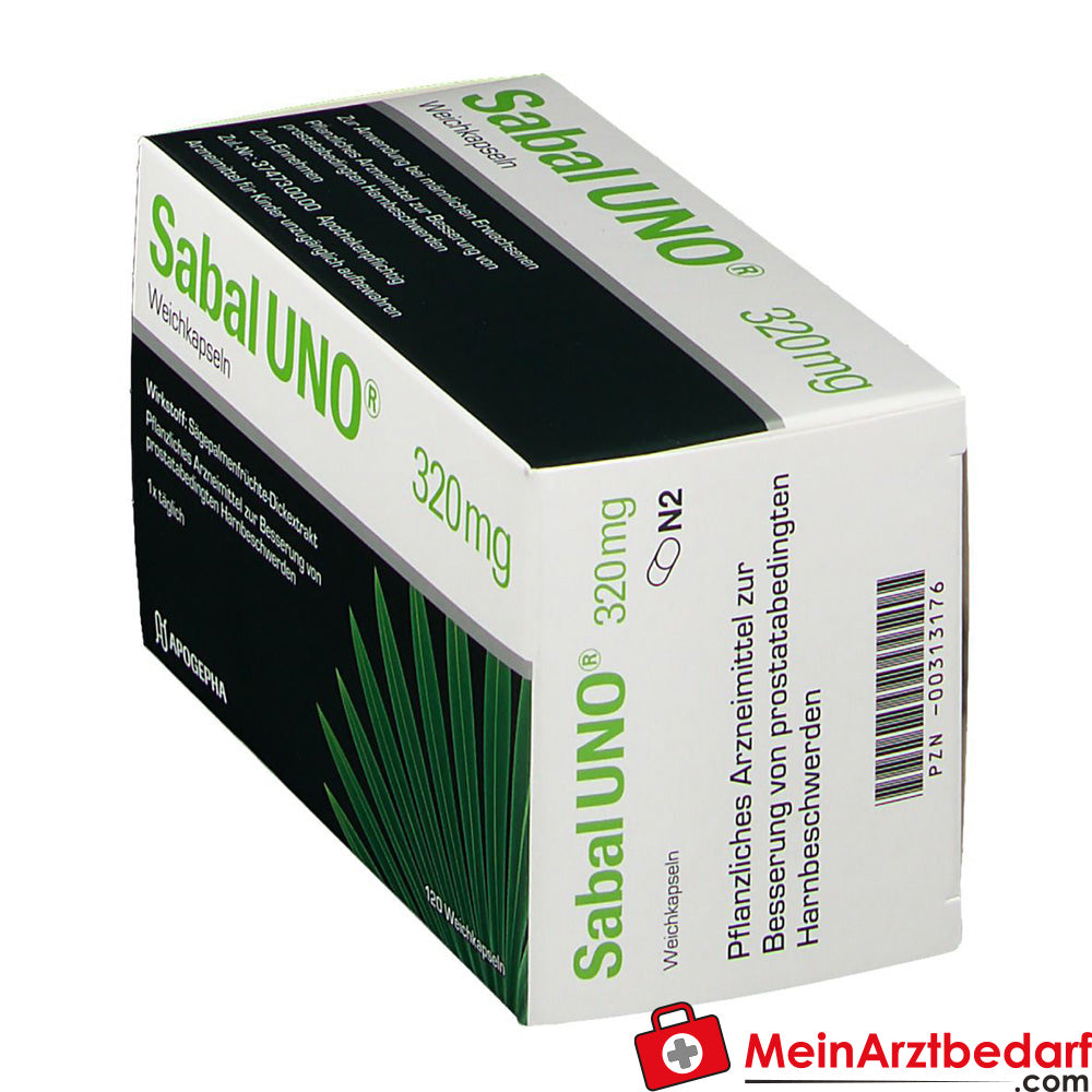 SabalUNO® 320mg Weichkapseln 120 St.