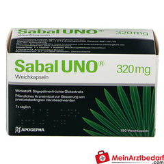 SabalUNO® 320mg Weichkapseln 120 St.