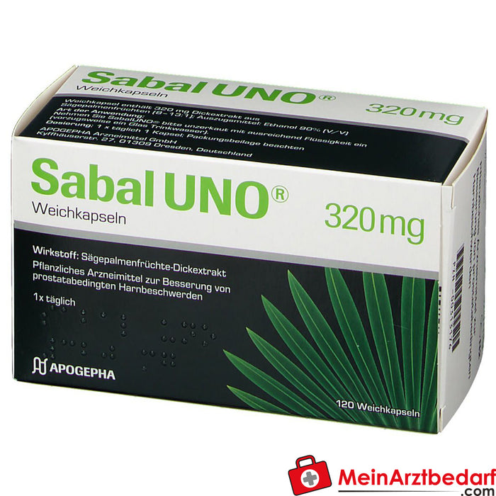 SabalUNO® 320mg soft capsules