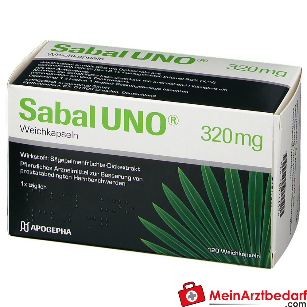 SabalUNO® 320mg Weichkapseln 120 St.