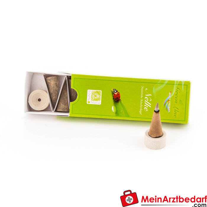 Berk Clove Incense Cone - Green Line 16 g