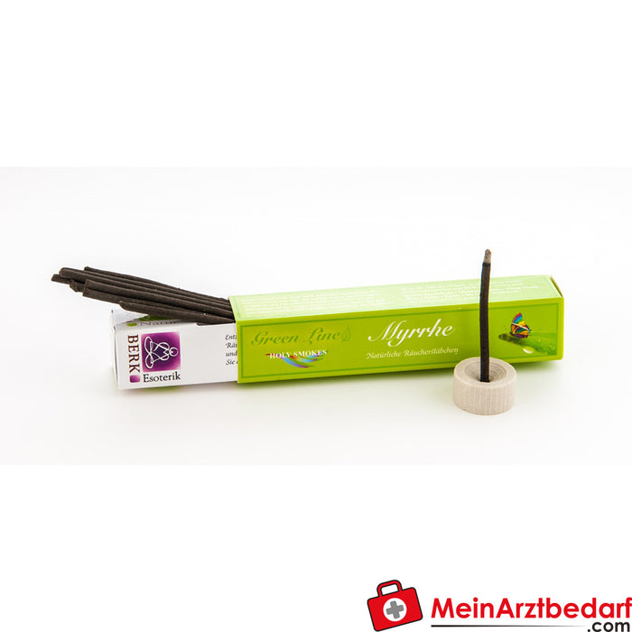 Berk Myrrh Incense Sticks - Green Line 10 g