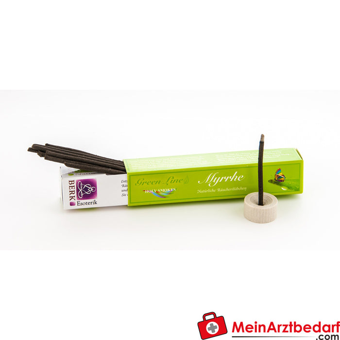 Bâtons d'encens Berk Myrrhe - Green Line 10 g