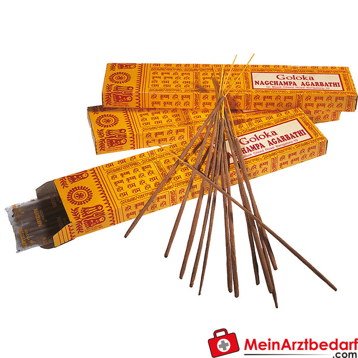 Paus de incenso Berk Goloka Nag Champa 15 g