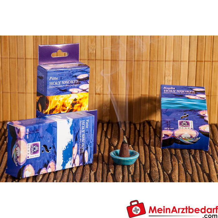 Berk Ayurvedic incense cone package