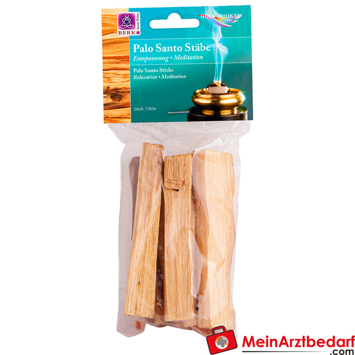 Berk Palo Santo houten stokjes, 5 stuks
