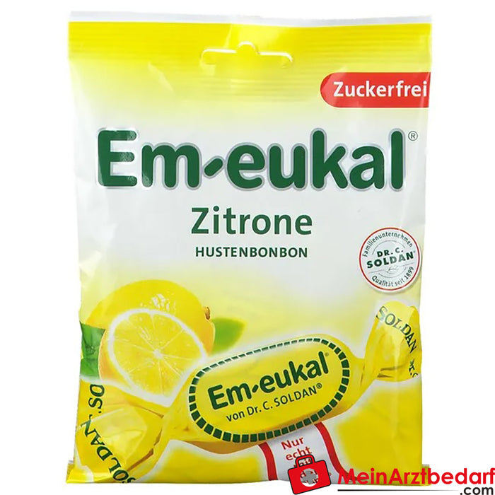 Em-eukal® Citroen suikervrij, 75g