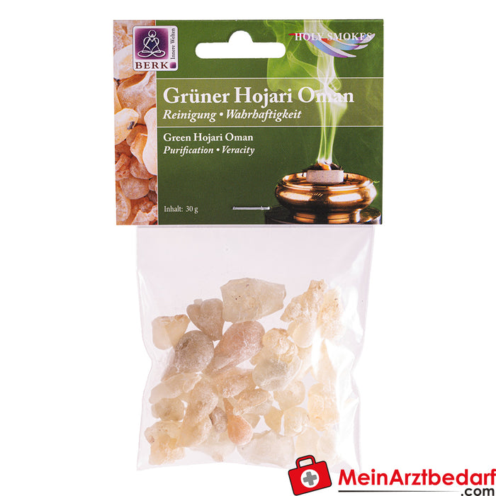 Berk Green Hojari Oman - incense in bags