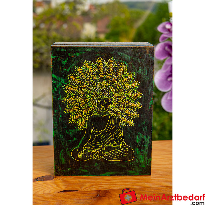 Berk Buddha boîte en bois