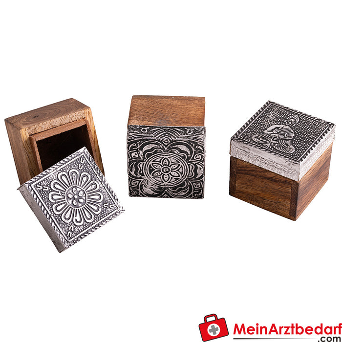 Berk set of 3 wooden boxes