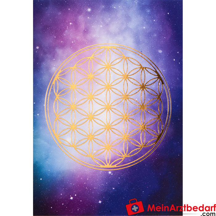 Berk flower of life postcard