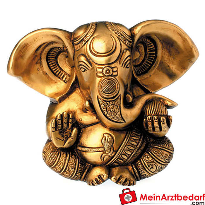 Berk Ganesha, Messing, 13 cm