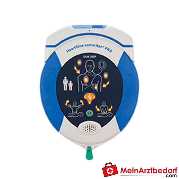 HeartSine samaritan® PAD 350P semi-automatic defibrillator