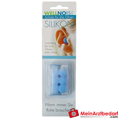 WELLNOISE Ohrenstopfen blau Blister, 6 St..