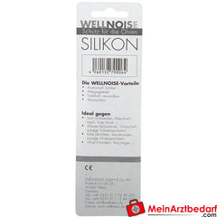 WELLNOISE Ohrenstopfen blau Blister, 6 St..