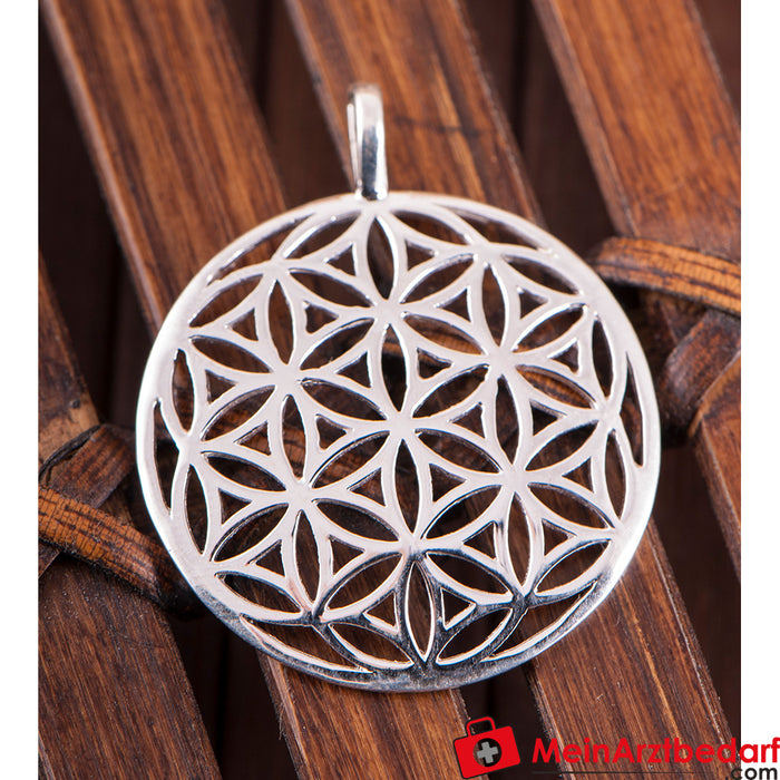 Berk flower of life domed, pendant