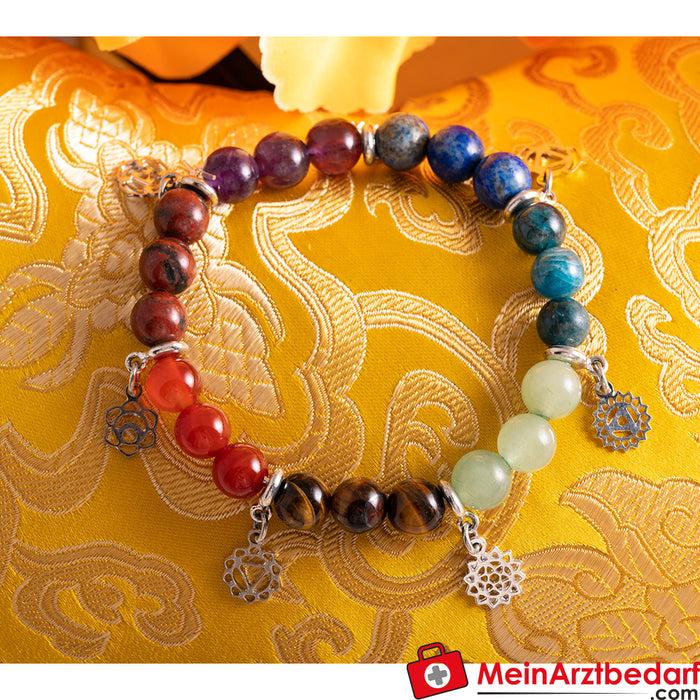 Pulseira Berk com pedras de chakra