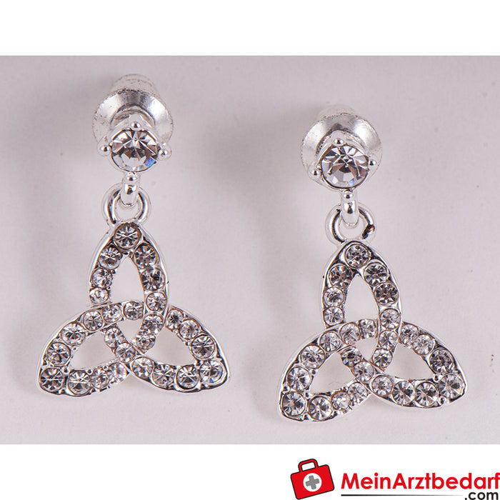 Boucles d'oreilles Berk noeud celtique