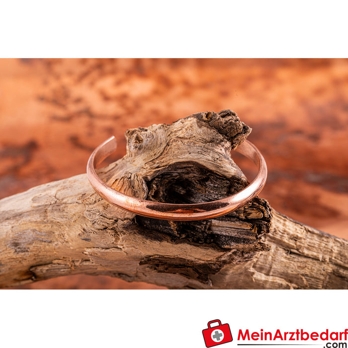 Pulseira de cobre Berk, lisa