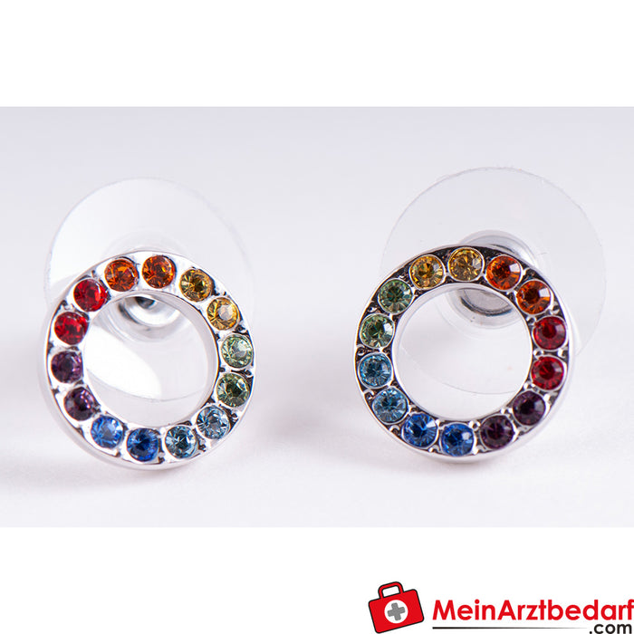 Boucles d'oreilles Berk Arc-en-ciel