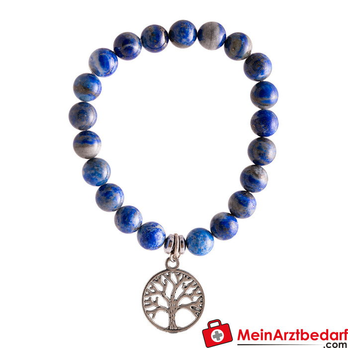 Berk sodalite bracelet with Yggdrasil charm