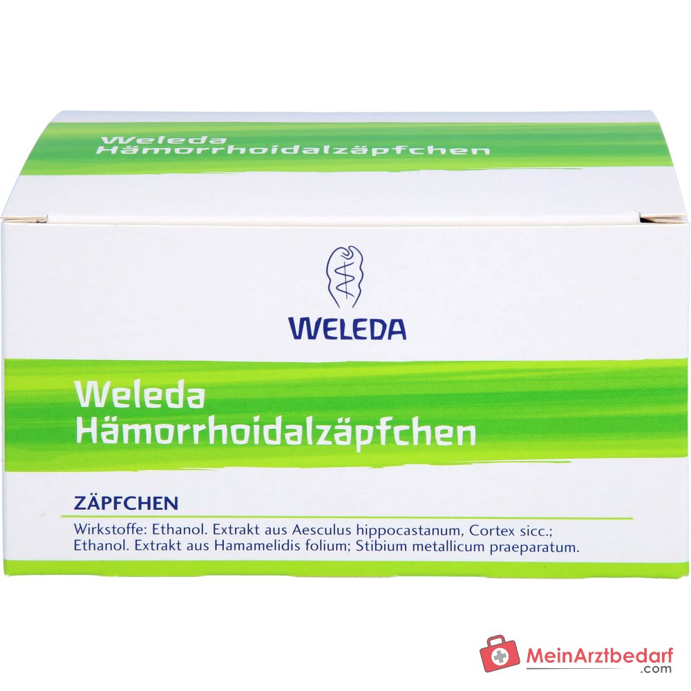 Weleda Hämorrhoidalzäpfchen Suppositorien, 50 St., 50 Stück