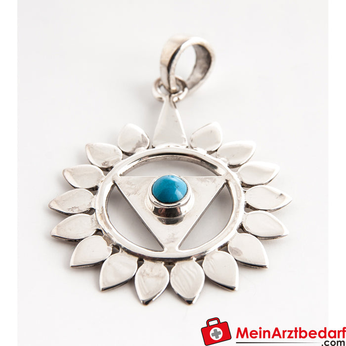 Pendentif de chakra Berk - Chakra de la gorge "Vishuddha