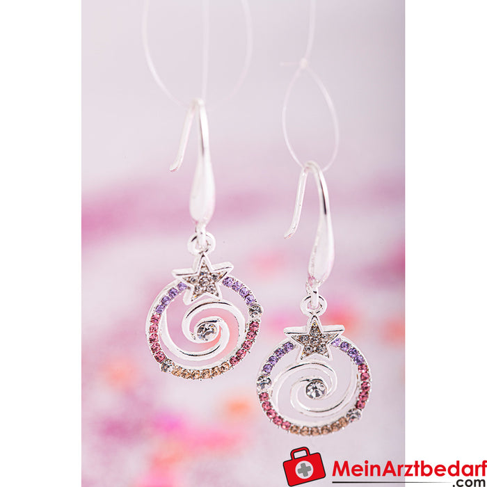 Berk spiral star earrings